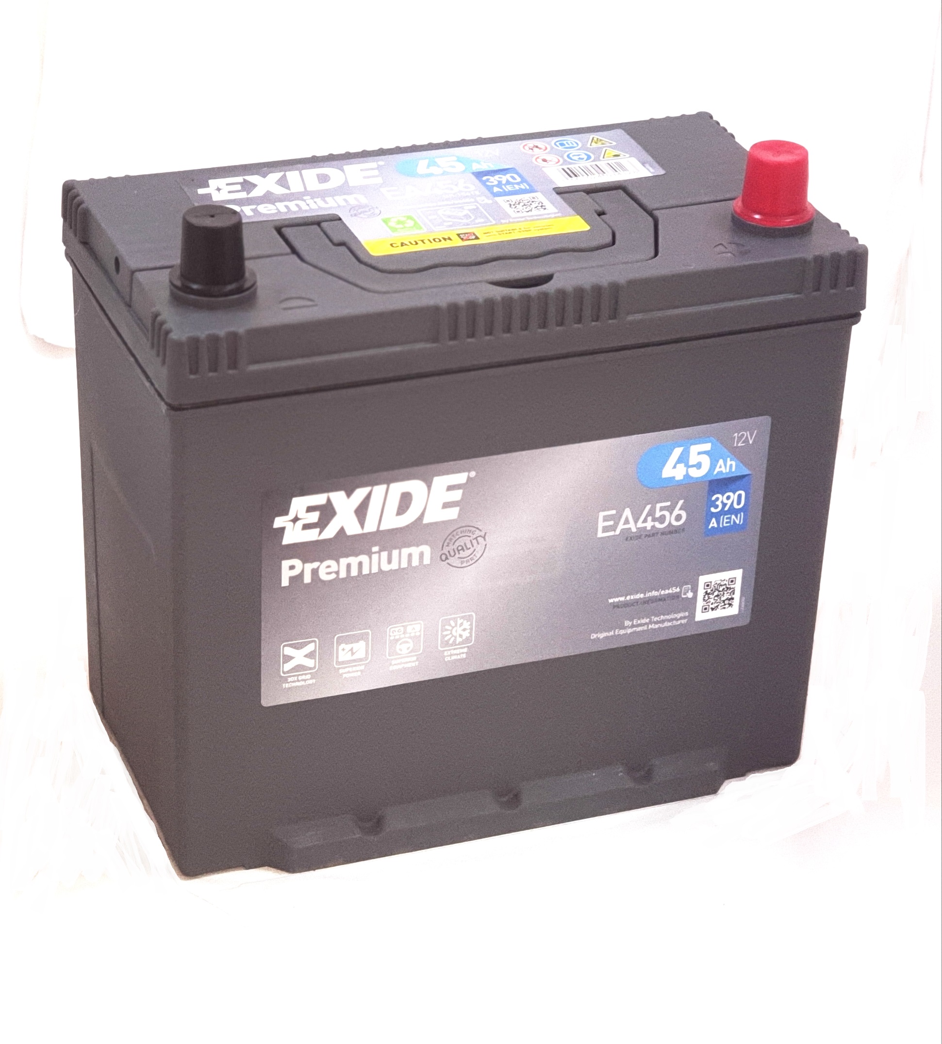 Аккумуляторная батарея 6СТ-45 (ЕА456) EXIDE Excell - Первая ...